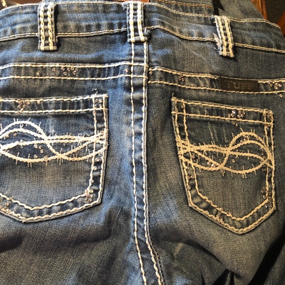 Cowgirl Tuff 26x33 Crystals CUTE!! - Picture 3 of 4